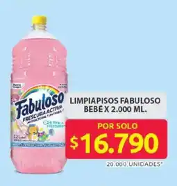 Ara Fabuloso limpiapisos bebé oferta