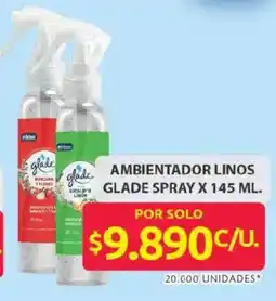 Ara Glade ambientador linos spray oferta