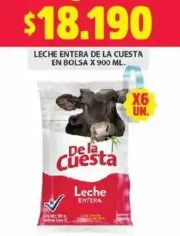 Ara De la cuesta leche entera en bolsa oferta