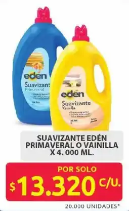 Ara Edén suavizante primaveral o vainilla oferta
