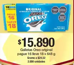 Jumbo Oreo galletas original pague oferta