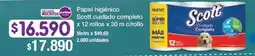 Jumbo Scott papel higiénico cuidado completo oferta