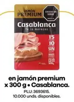 Éxito Casablanca en jamón premium oferta