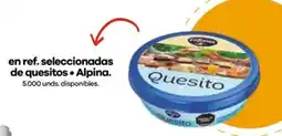 Éxito Alpina en ref. seleccionadas de quesitos oferta