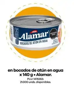 Éxito Alamar en bocados de atún en agua oferta