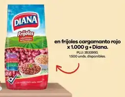 Éxito Diana en frijoles cargamanto rojo oferta