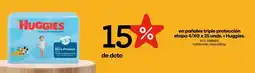 Éxito Huggies en pañales triple protección oferta