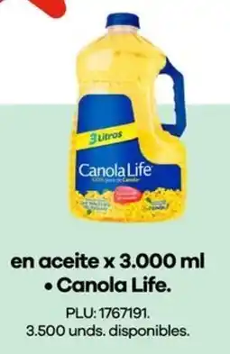 Éxito Canola life en aceite oferta