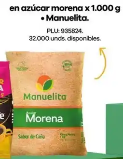 Éxito Manuelita en azúcar morena oferta