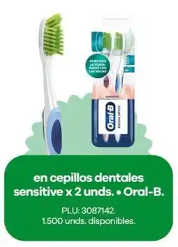 Éxito Oral-B en cepillos dentales sensitive oferta