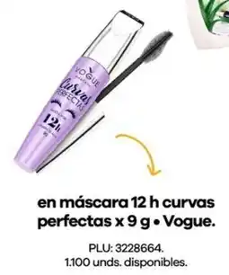 Éxito Vogue en máscara 12 h curvas perfectas oferta