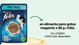 Éxito Felix en alimento para gatos megamix oferta