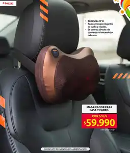 Ara Masajeador para casa y carro oferta