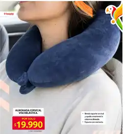 Ara Almohada cervical viscoelástica oferta