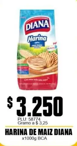Mercapava Diana harina de maiz oferta