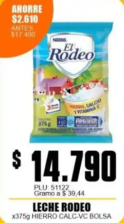 Mercapava El rodeo leche hierro calc-vc bolsa oferta