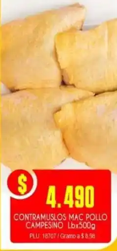 Mercapava Contramuslos mac pollo campesino oferta