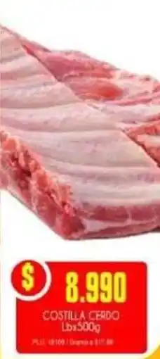 Mercapava Costilla cerdo oferta