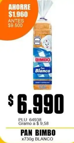 Mercapava Bimbo pan blanco oferta