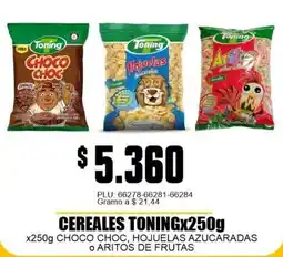 Mercapava Toning cereales oferta