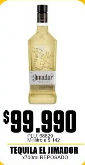 Mercapava El jimador tequila reposado oferta