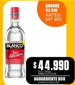 Mercapava Aguardiente bco s/azucar oferta