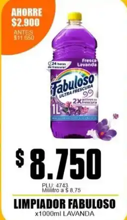 Mercapava Fabuloso limpiador lavanda oferta