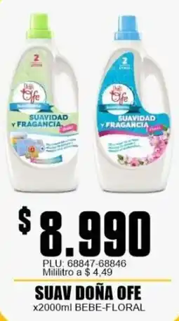 Mercapava Doña ofe suav bebe-floral oferta