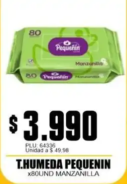 Mercapava T.humeda pequenin manzanilla oferta