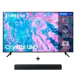 Falabella Combo TV 50 Pulgadas Crystal UHD + Barra HWC400 oferta
