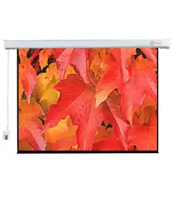 Falabella Pantalla Telon de Proyeccion Electrica 300 X 230 Formato 4:3 oferta
