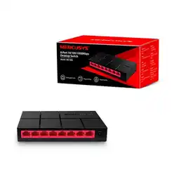 Falabella Switch De Escritorio Mercusys 8 Puertos Gigabit Ms108g 1000MBPS oferta
