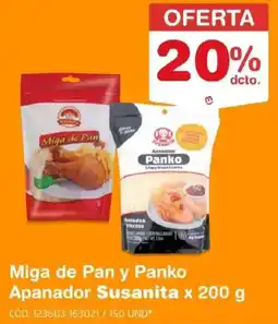 Makro Miga de pan y panko apanador susanita oferta