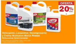 Makro Frotex detergente, lavaplatos, desengrasante y crema multiusios oferta