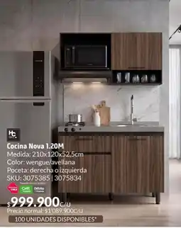 Homecenter Nova cocina oferta