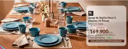 Homecenter Juego de vajilla muar oferta