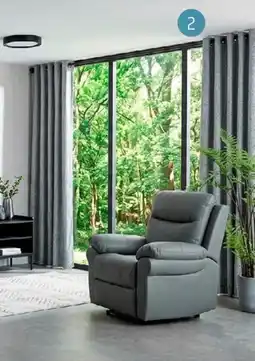 Homecenter Set x2 cortinas oslo blackout 75% oferta