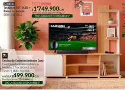 Homecenter Centro de entretenimiento cora oferta