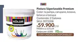 Homecenter Pintura súperlavable premium oferta