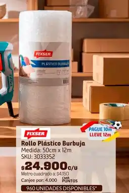Homecenter Rollo plástico burbuja oferta