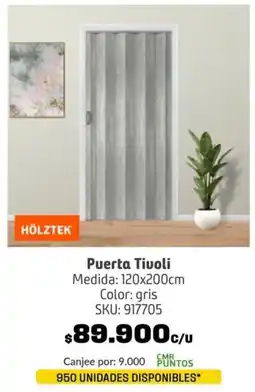 Homecenter Hölztek puerta tivoli oferta