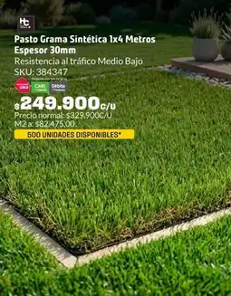 Homecenter Pasto grama sintética oferta