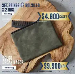 Tiendas D1 Set peines de bolsillo oferta