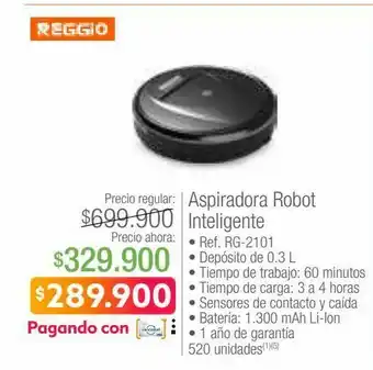 Jumbo Aspiradora robot reggio inteligente oferta