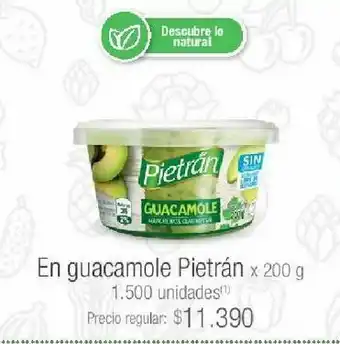 Jumbo Guacamole pietran 200g oferta