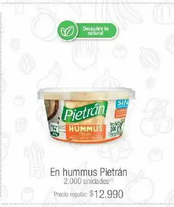 Jumbo Hummus pietrán oferta