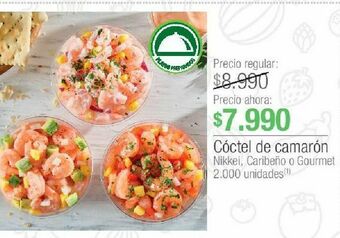 Jumbo Cóctel de camarón oferta