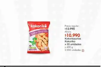 Metro Kokorisaurios kokoriko oferta