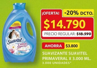 Ara Suavizante Suavitel Primaveral x 3.000g oferta
