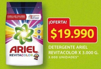 Ara Detergente Ariel Revitacolor x 3.000g oferta